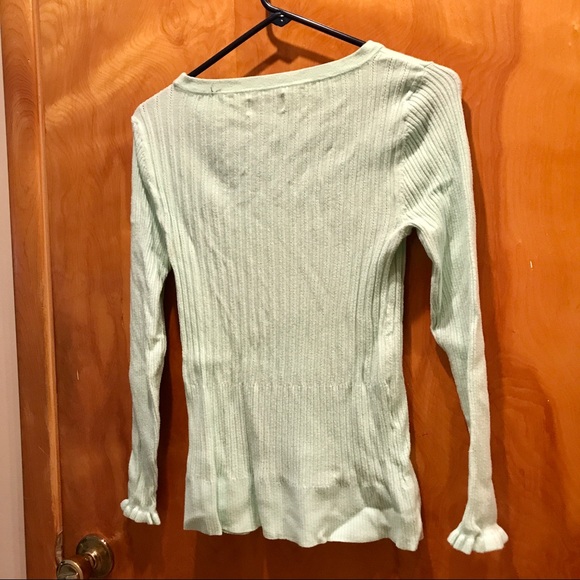Elle Mint Green Sweater - Picture 2 of 2